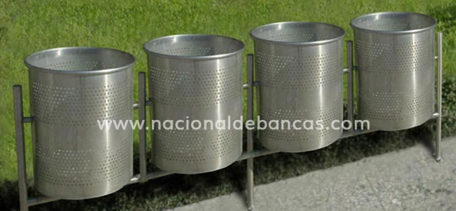 Botes de Basura de Acero Inoxidable 1 Botes de Basura de Acero Inoxidable 1