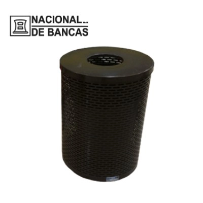 Botes de Basura de Metal para Parque Industrial